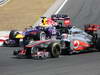 GP UNGHERIA, 28.07.2013- Gara, Jenson Button (GBR) McLaren Mercedes MP4-28