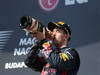 GP UNGHERIA, 28.07.2013- Podium; 3rd Sebastian Vettel (GER) Red Bull Racing RB9