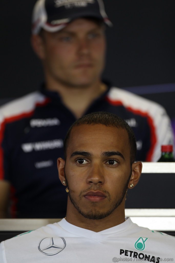GP UNGHERIA, 25.07.2013- Lewis Hamilton (GBR) Mercedes AMG F1 W04