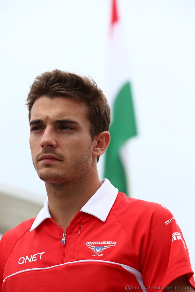 GP UNGHERIA, 25.07.2013- Jules Bianchi (FRA) Marussia F1 Team MR02