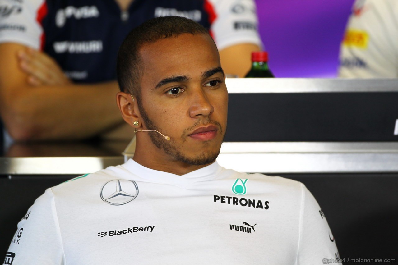 GP UNGHERIA, 25.07.2013- Lewis Hamilton (GBR) Mercedes AMG F1 W04