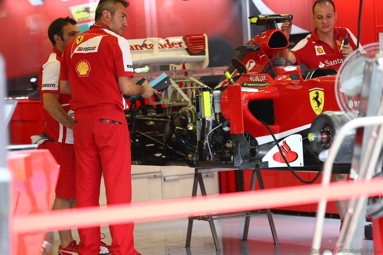 GP UNGHERIA, 25.07.2013- Ferrari F138 detail
