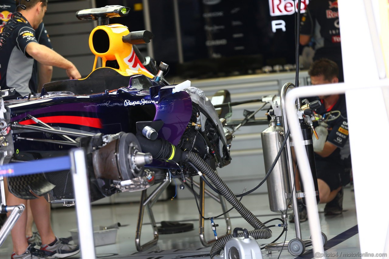 GP UNGHERIA, 25.07.2013- Red Bull Racing RB9 details