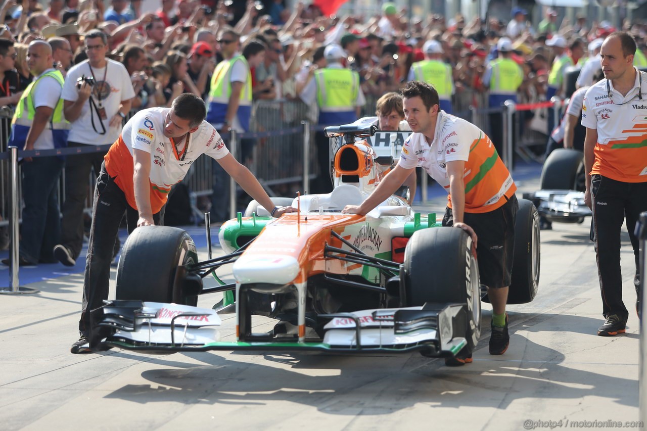 GP UNGHERIA, 25.07.2013- Paul di Resta (GBR) Sahara Force India F1 Team VJM06