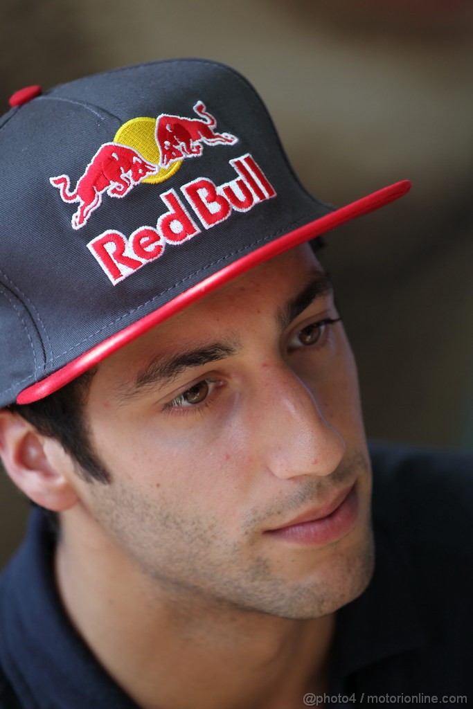GP UNGHERIA, 25.07.2013- Daniel Ricciardo (AUS) Scuderia Toro Rosso STR8