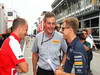GP UNGHERIA, 25.07.2013- Sebastian Vettel (GER) Red Bull Racing RB9 with Mario Isola (ITA), Sporting Director Pirelli