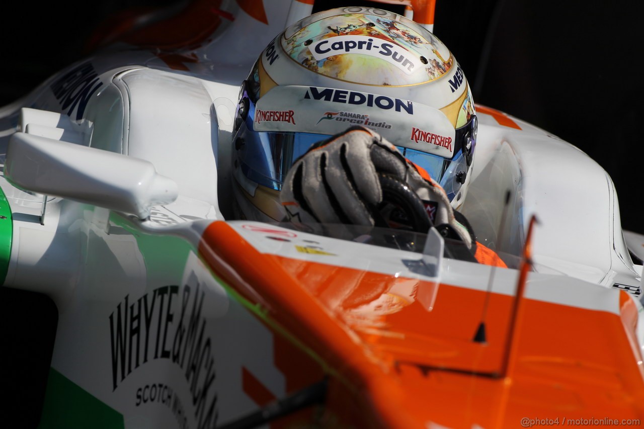 GP UNGHERIA, 27.07.2013- Free practice 3, Adrian Sutil (GER), Sahara Force India F1 Team VJM06