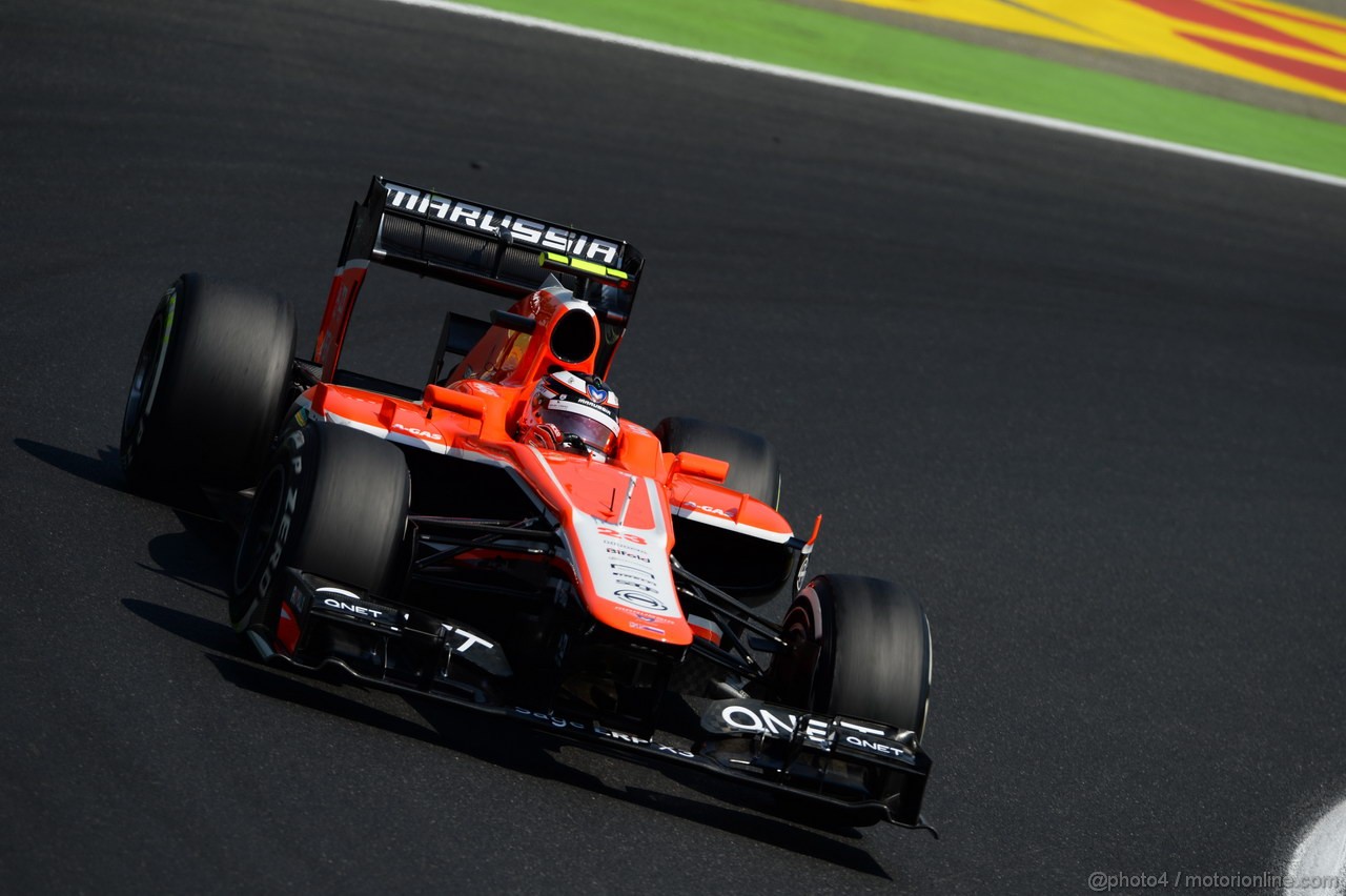 GP UNGHERIA, 27.07.2013- Free practice 3, Max Chilton (GBR), Marussia F1 Team MR02