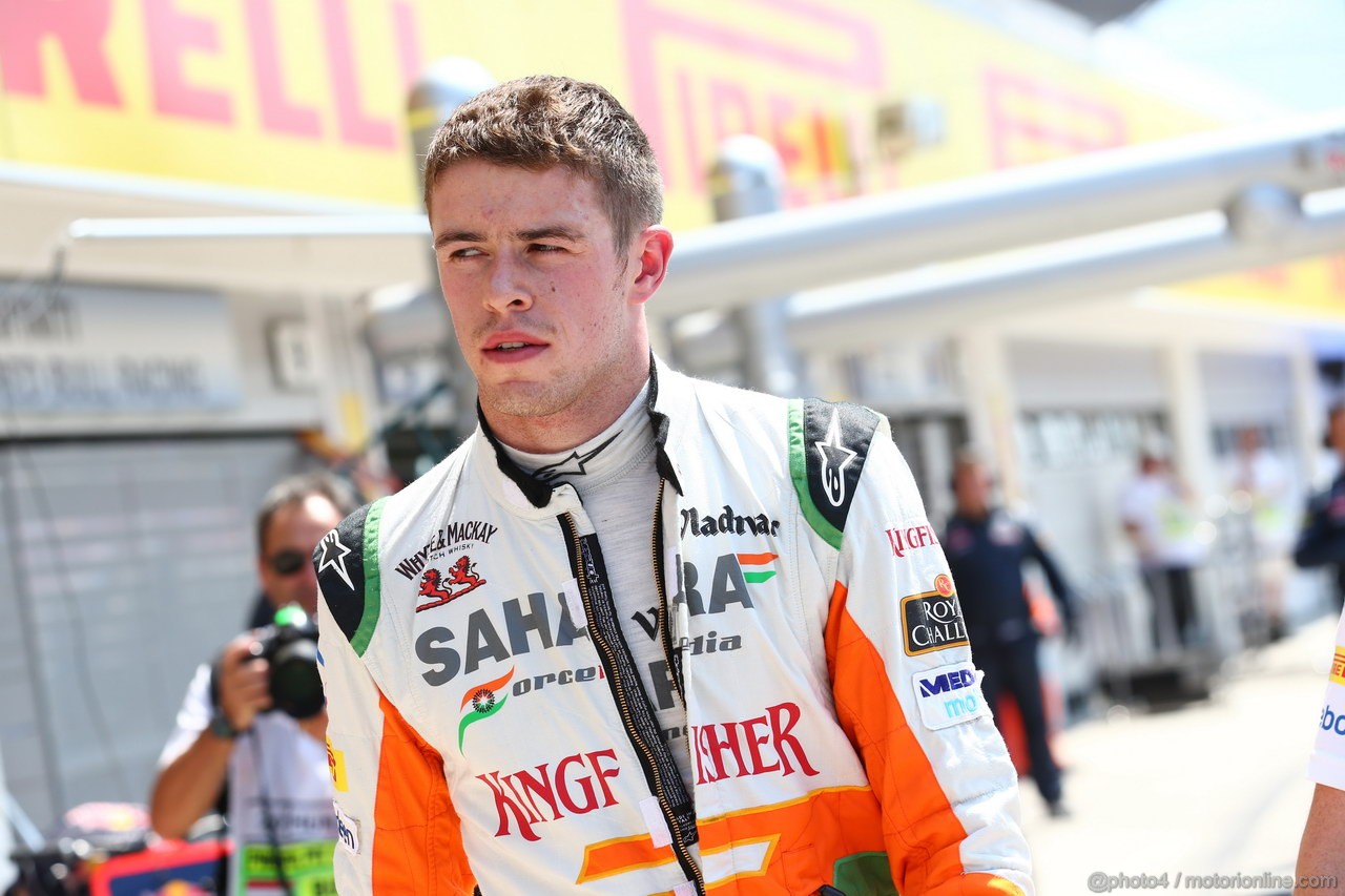 GP UNGHERIA, 27.07.2013- Free practice 3, Paul di Resta (GBR) Sahara Force India F1 Team VJM06