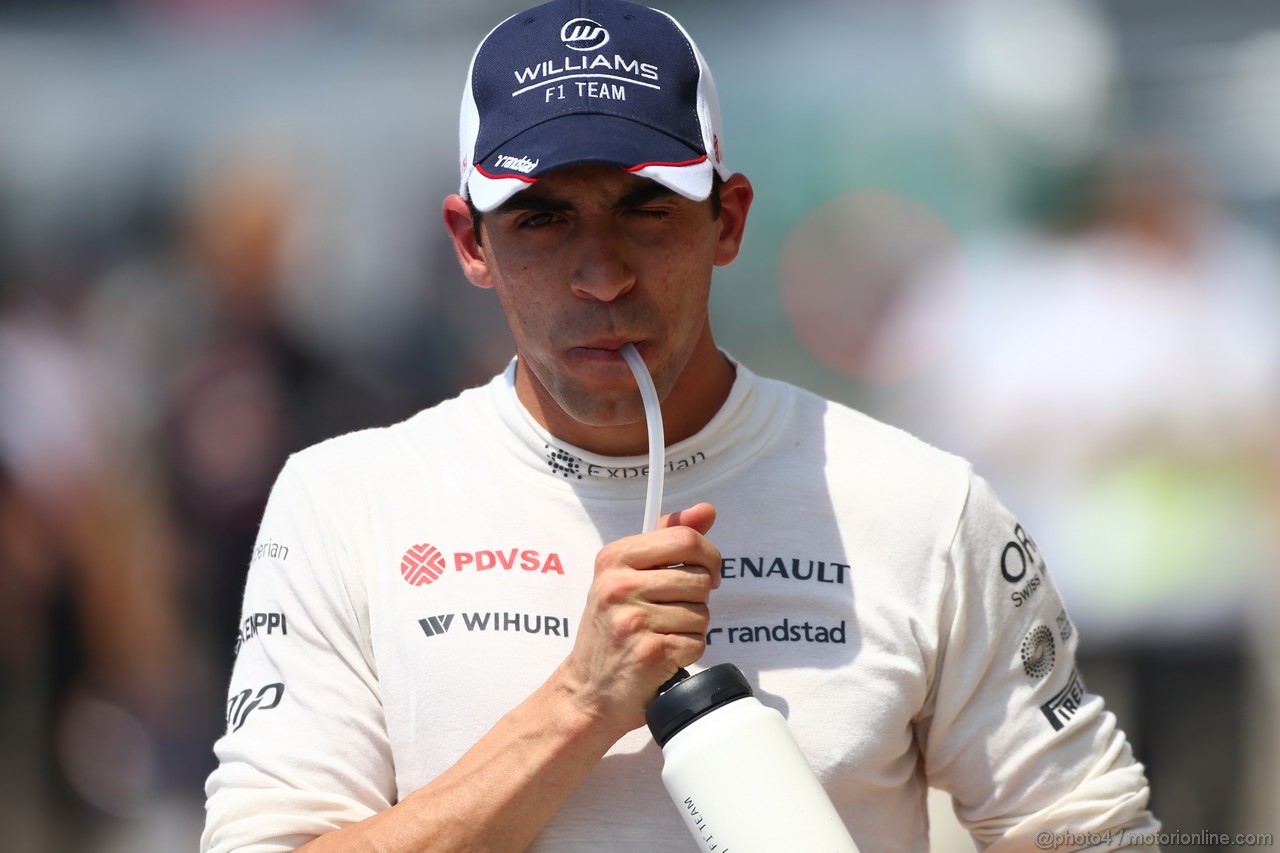 GP UNGHERIA, 27.07.2013- Free practice 3, Pastor Maldonado (VEN) Williams F1 Team FW35
