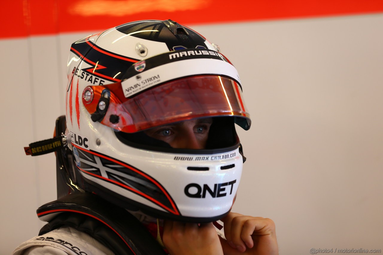 GP UNGHERIA, 27.07.2013- Free practice 3, Max Chilton (GBR), Marussia F1 Team MR02