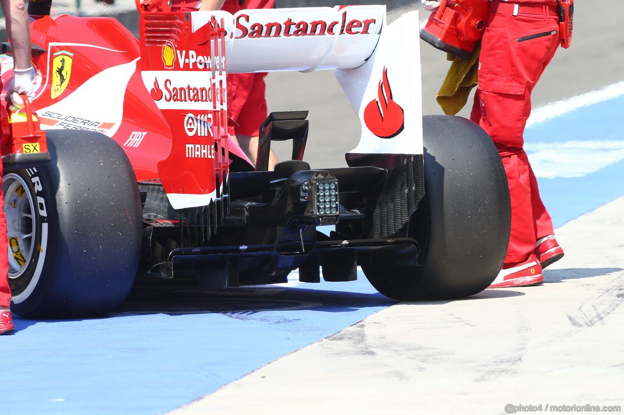 GP UNGHERIA, 27.07.2013- Free practice 3, Ferrari Detail