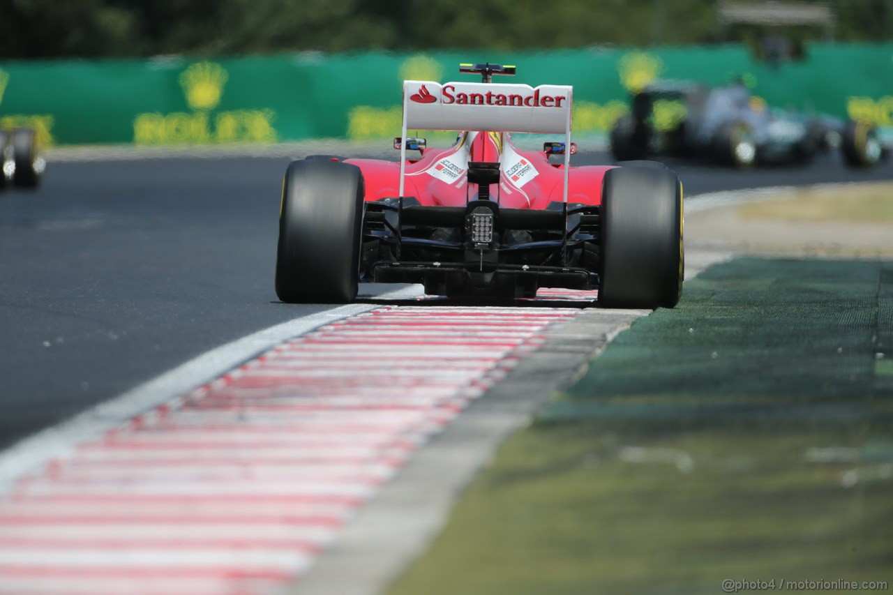 GP UNGHERIA, 27.07.2013- Free practice 3, Felipe Massa (BRA) Ferrari F138