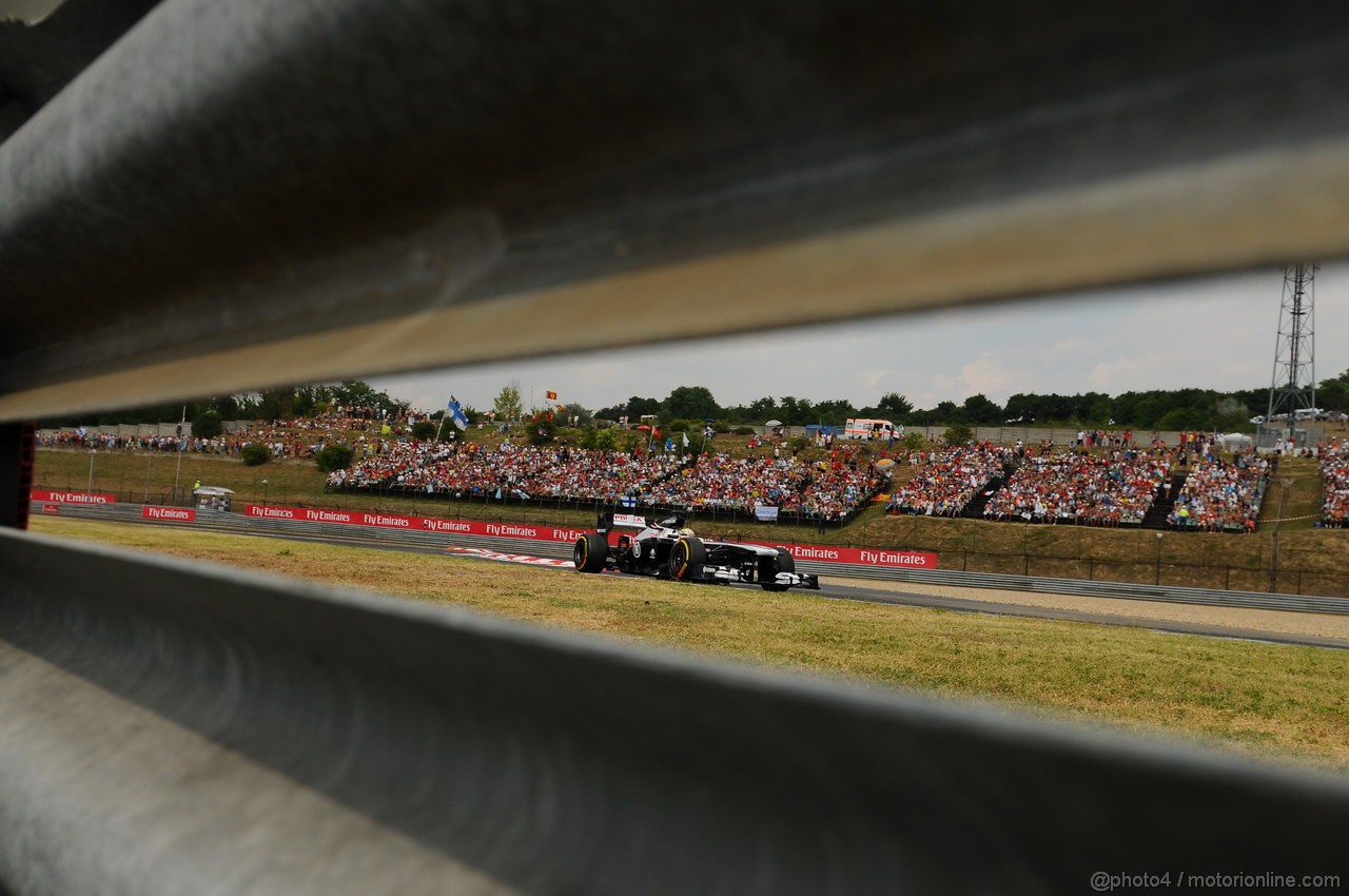 GP UNGHERIA, 27.07.2013- Qualifiche, Pastor Maldonado (VEN) Williams F1 Team FW35