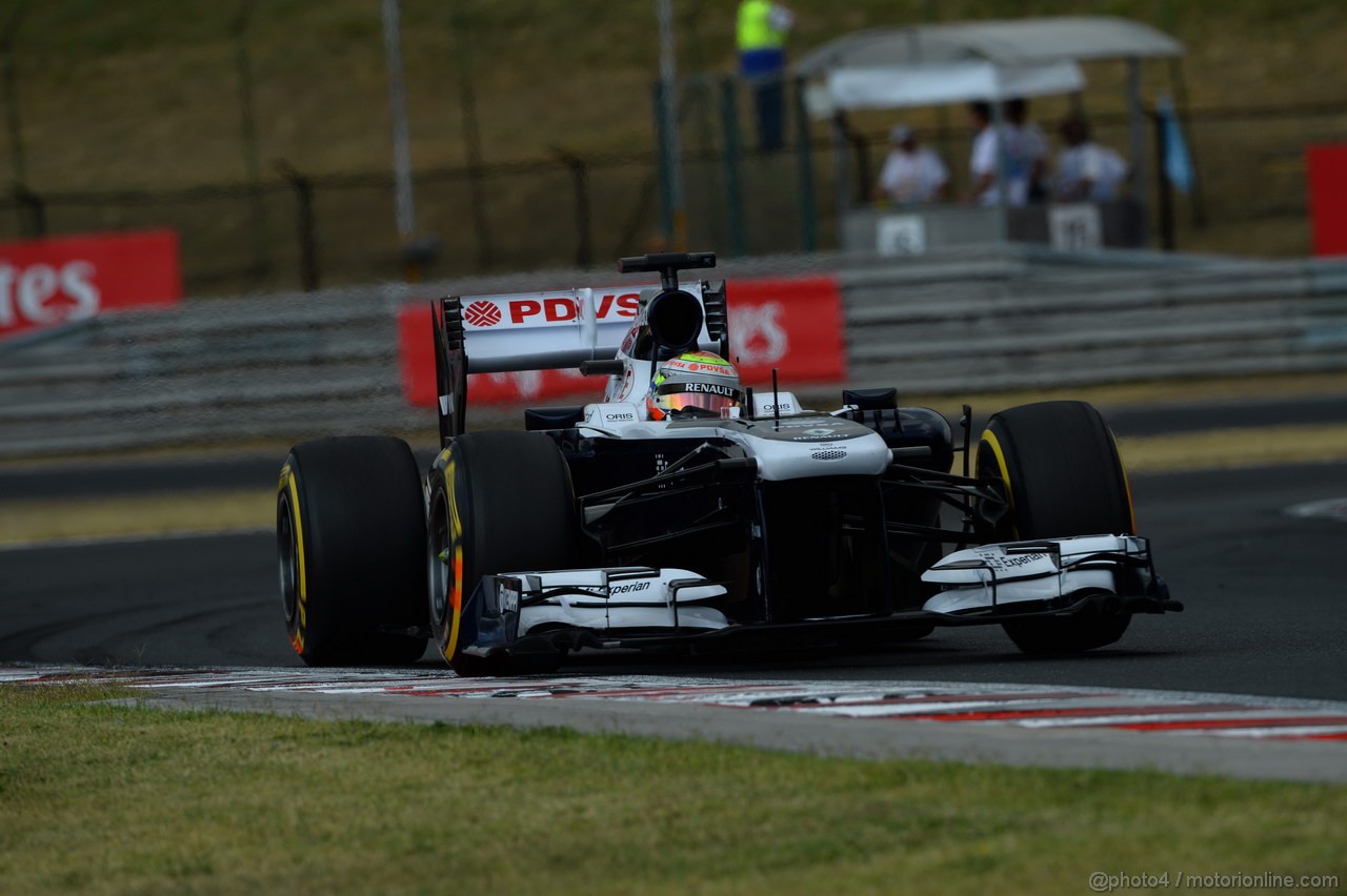 GP UNGHERIA, 27.07.2013- Qualifiche, Pastor Maldonado (VEN) Williams F1 Team FW35