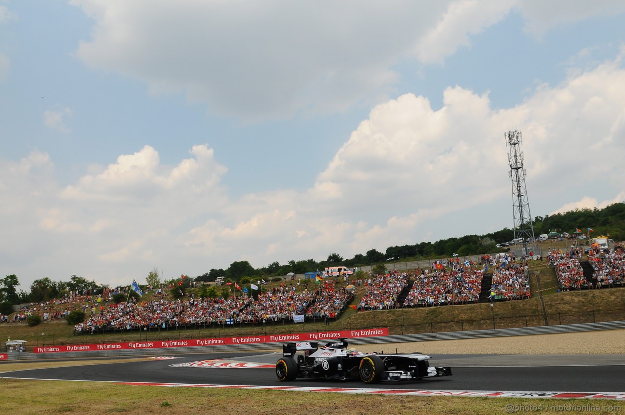 GP UNGHERIA, 27.07.2013- Qualifiche, Pastor Maldonado (VEN) Williams F1 Team FW35