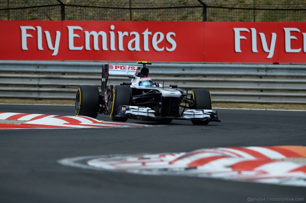 GP UNGHERIA, 27.07.2013- Qualifiche, Valtteri Bottas (FIN), Williams F1 Team FW35