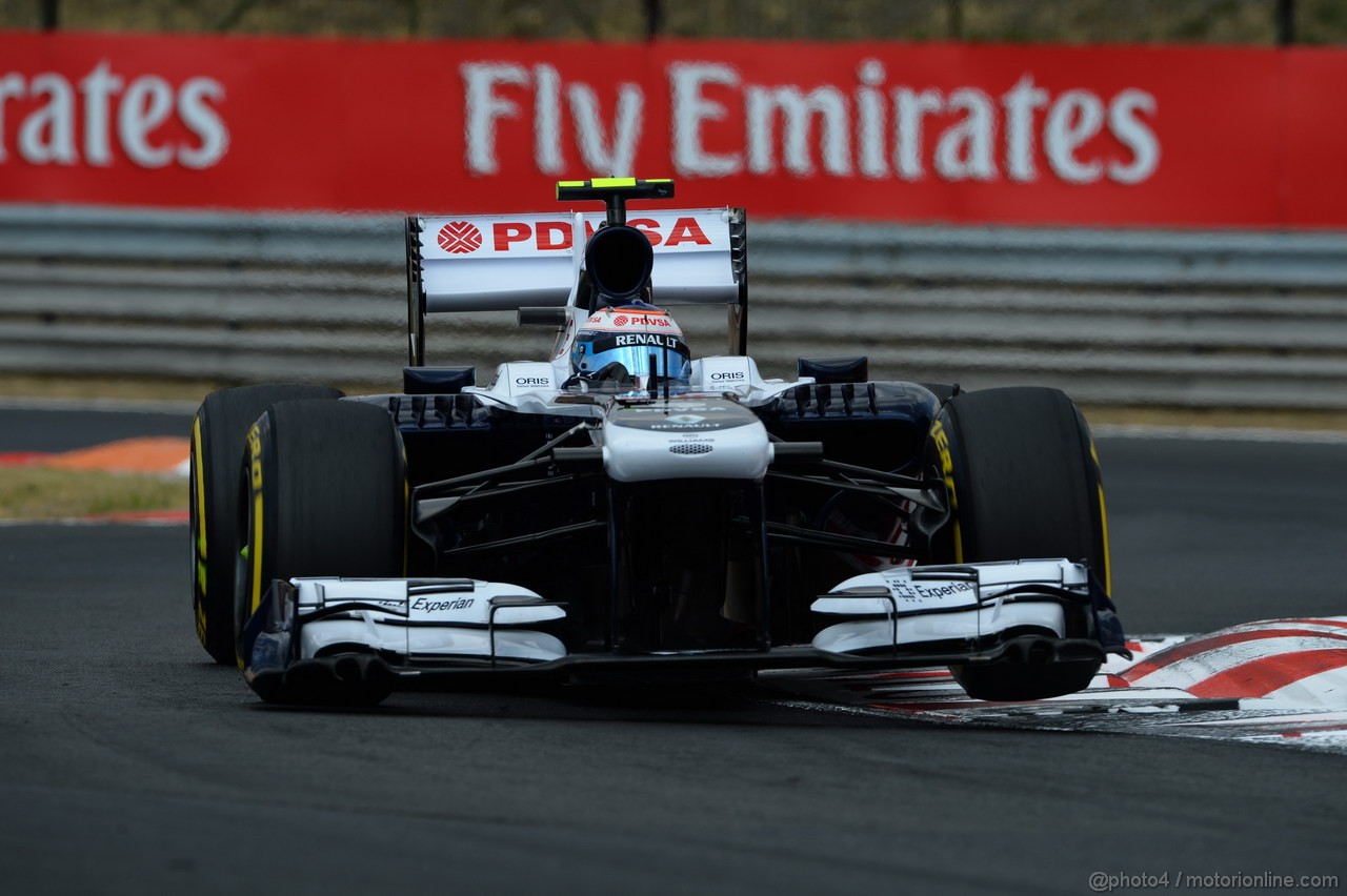 GP UNGHERIA, 27.07.2013- Qualifiche, Valtteri Bottas (FIN), Williams F1 Team FW35