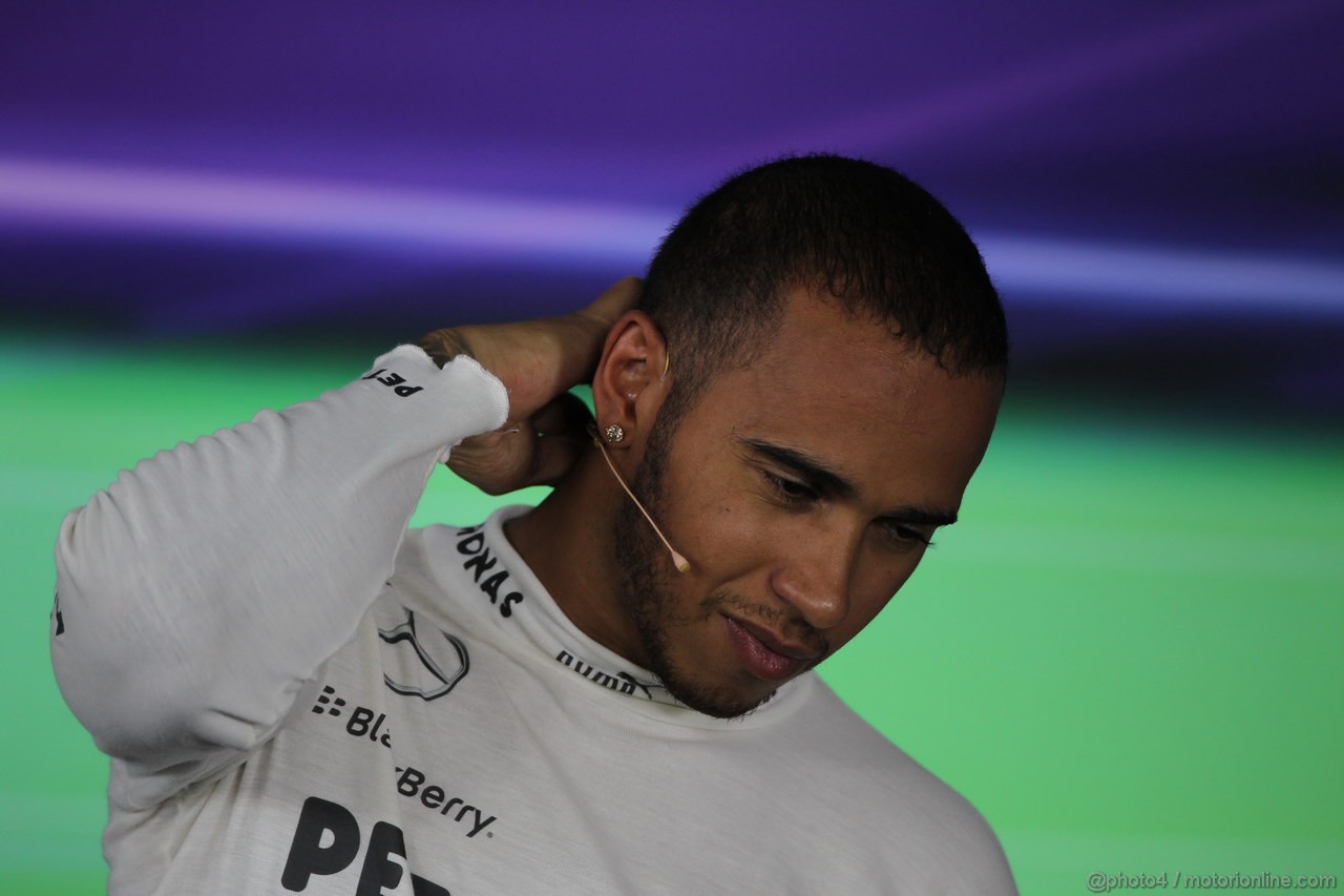 GP UNGHERIA, 27.07.2013- Qualifiche, Lewis Hamilton (GBR) Mercedes AMG F1 W04