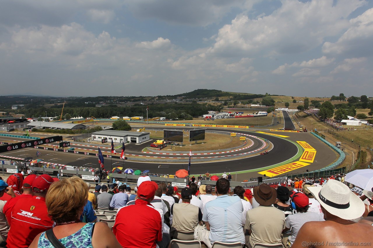 GP UNGHERIA, 27.07.2013- Qualifiche, Sergio Perez (MEX) McLaren MP4-28