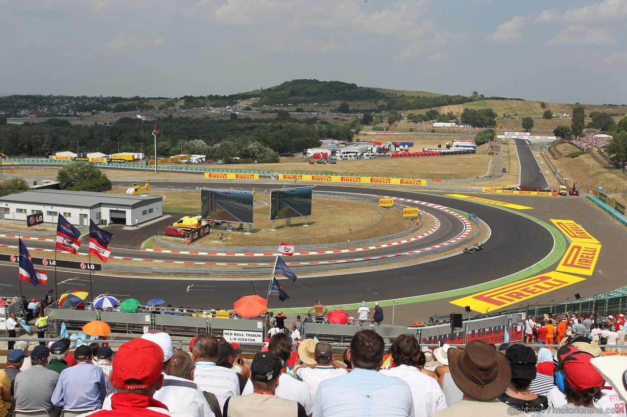 GP UNGHERIA, 27.07.2013- Qualifiche, Nico Rosberg (GER) Mercedes AMG F1 W04