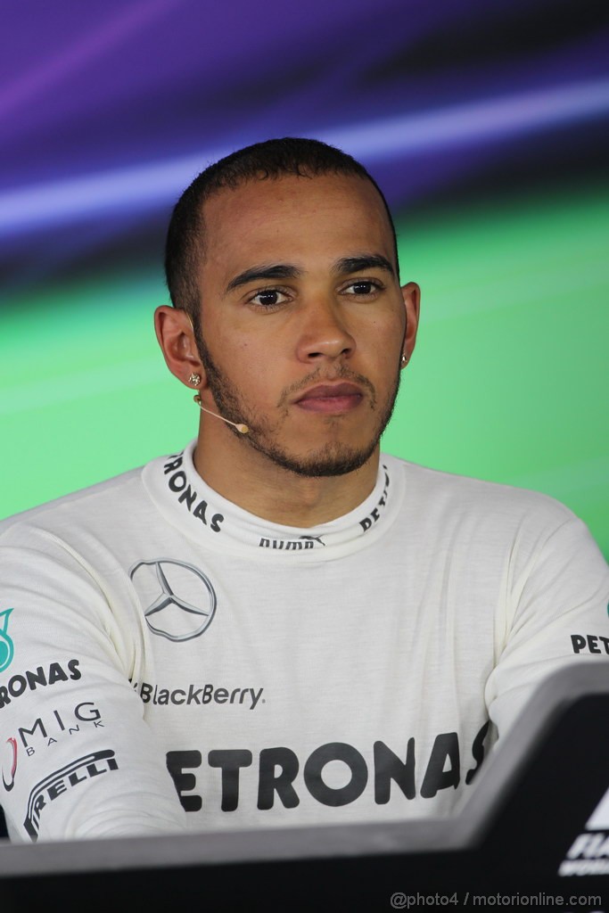 GP UNGHERIA, 27.07.2013- Qualifiche, Lewis Hamilton (GBR) Mercedes AMG F1 W04