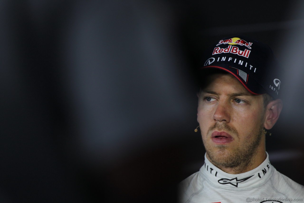 GP UNGHERIA, 27.07.2013- Qualifiche, Sebastian Vettel (GER) Red Bull Racing RB9