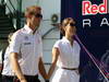 GP UNGHERIA, 27.07.2013- Free practice Jenson Button (GBR) McLaren Mercedes MP4-28 e Jessica Michibata (JPN) girlfriend