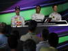 GP UNGHERIA, 27.07.2013- Qualifiche,  Press Conference: Lewis Hamilton (GBR) Mercedes AMG F1 W04, Sebastian Vettel (GER) Red Bull Racing RB9, Romain Grosjean (FRA) Lotus F1 Team E213