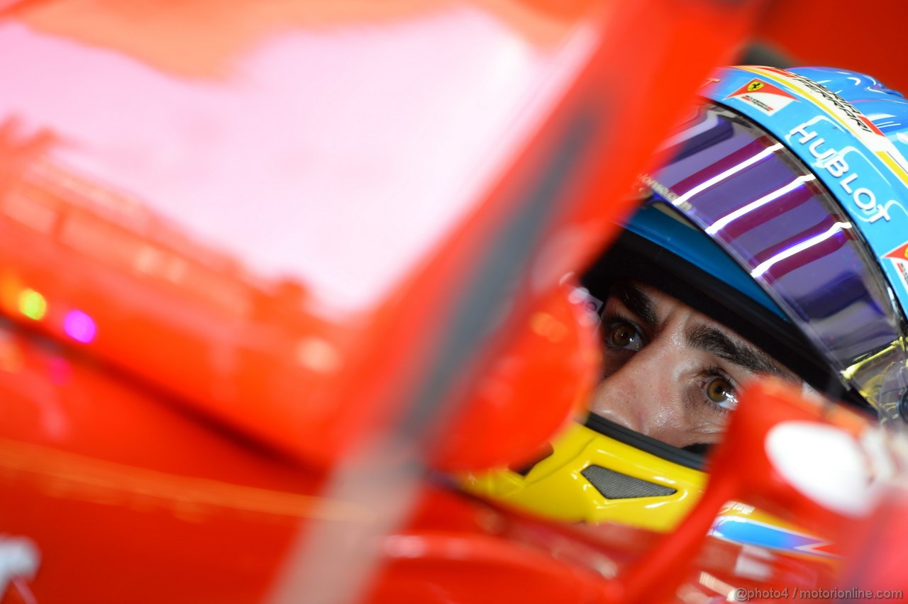 GP UNGHERIA, 26.07.2013- Free practice 1, Fernando Alonso (ESP) Ferrari F138