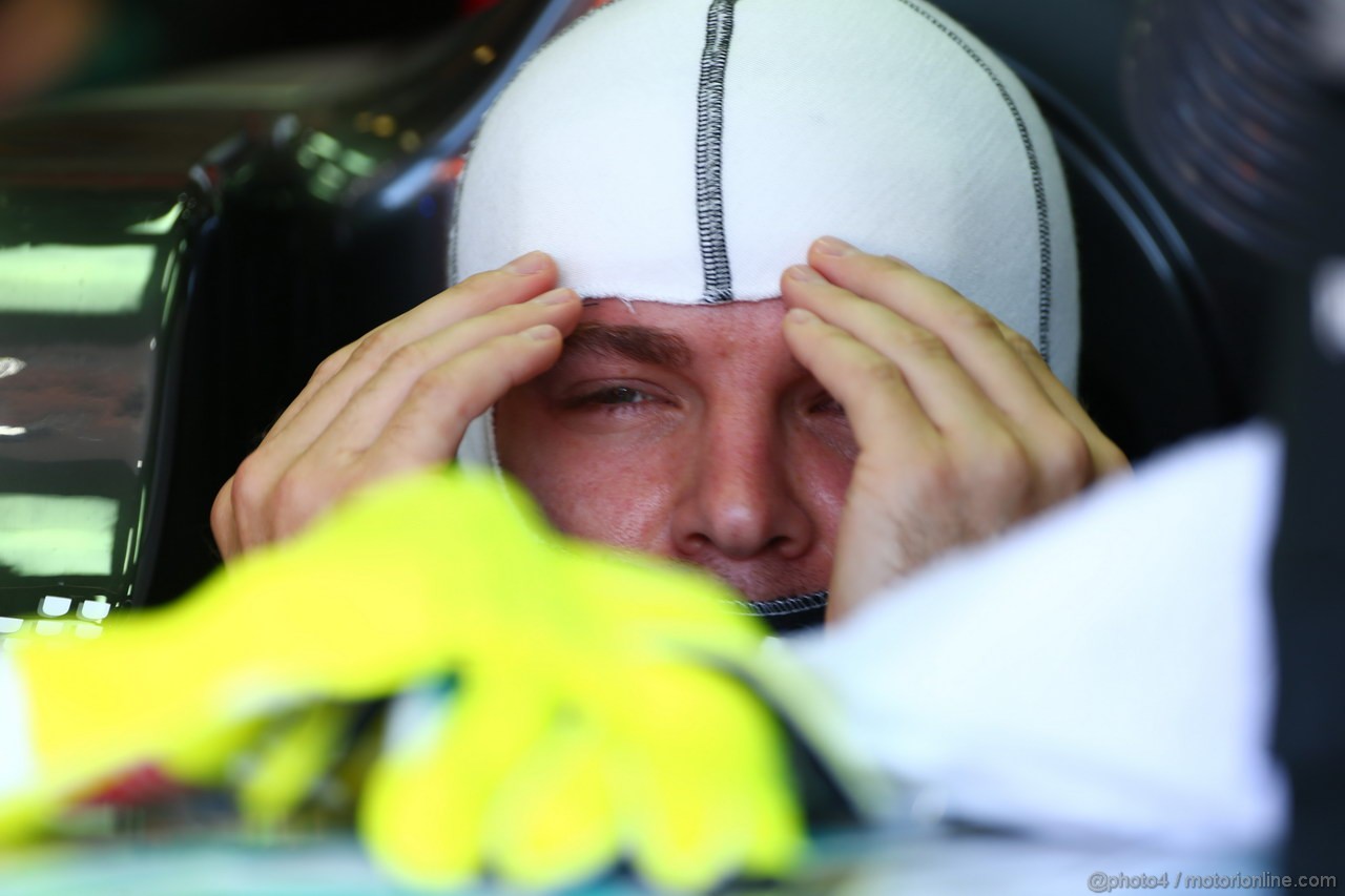 GP UNGHERIA, 26.07.2013- Free practice 1, Nico Rosberg (GER) Mercedes AMG F1 W04