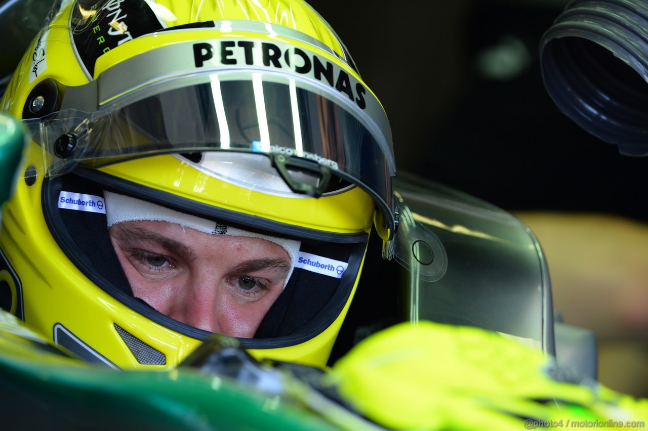 GP UNGHERIA, 26.07.2013- Free practice 1, Nico Rosberg (GER) Mercedes AMG F1 W04