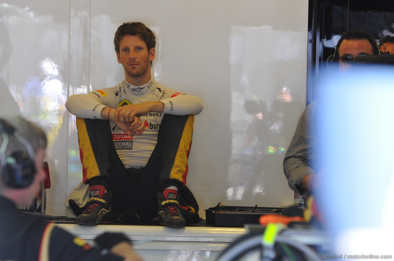 GP UNGHERIA, 26.07.2013- Free practice 1, Romain Grosjean (FRA) Lotus F1 Team E213