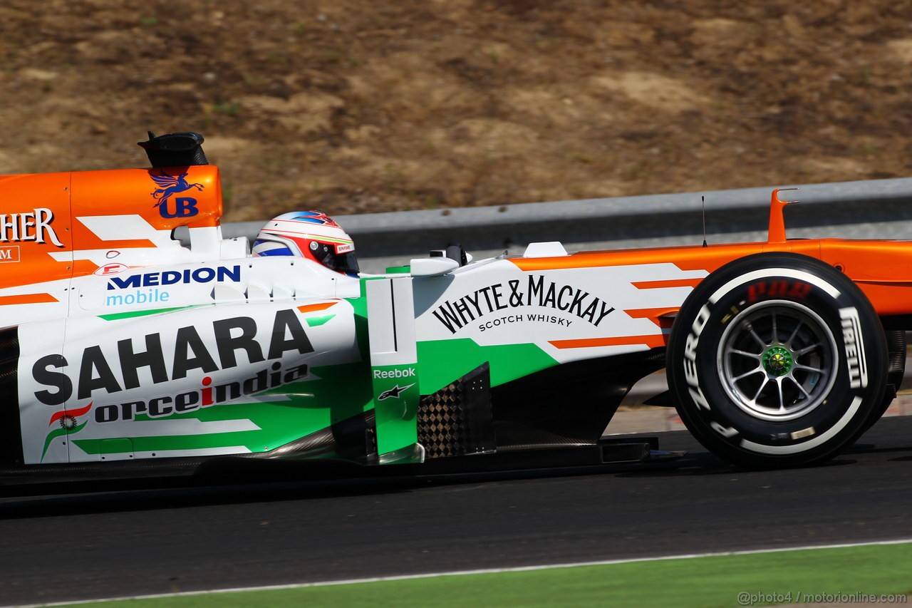 GP UNGHERIA, 26.07.2013- Free practice 1, Paul di Resta (GBR) Sahara Force India F1 Team VJM06
