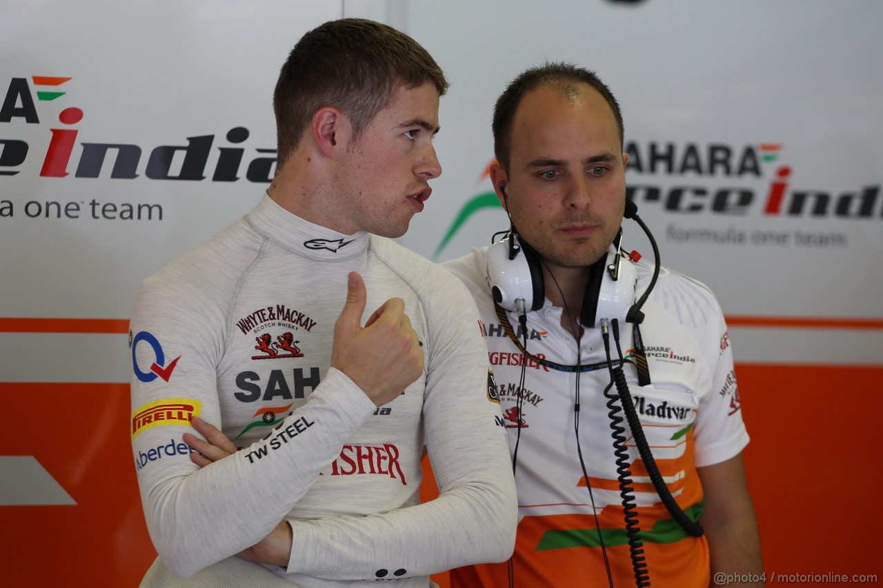 GP UNGHERIA, 26.07.2013- Free practice 1, Paul di Resta (GBR) Sahara Force India F1 Team VJM06