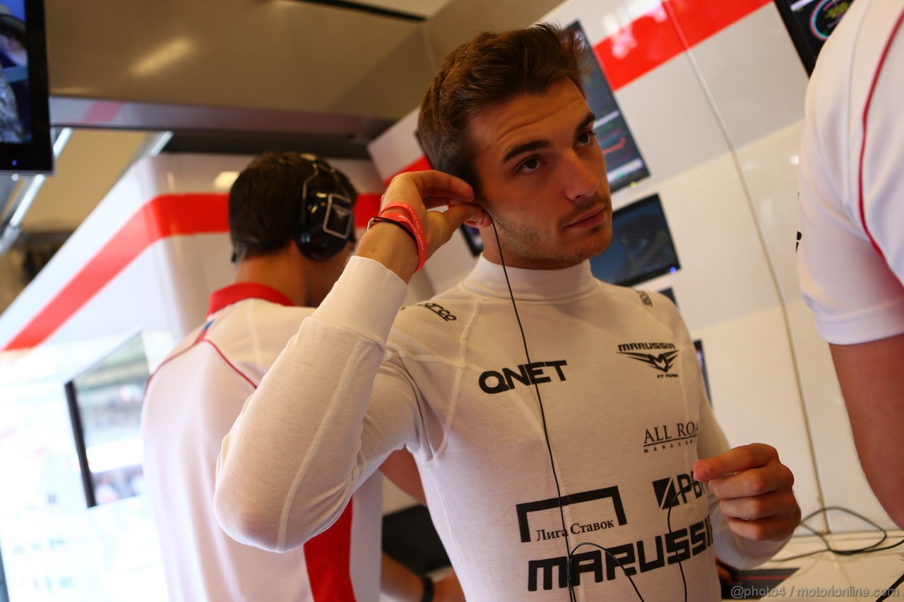 GP UNGHERIA, 26.07.2013- Free practice 1, Jules Bianchi (FRA) Marussia F1 Team MR02