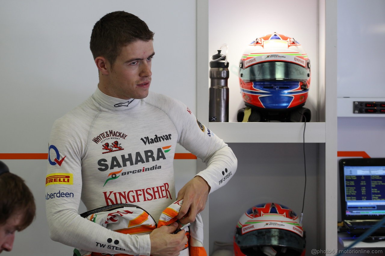 GP UNGHERIA, 26.07.2013- Free practice 1, Paul di Resta (GBR) Sahara Force India F1 Team VJM06