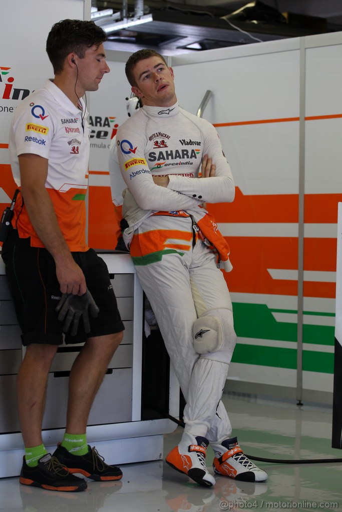 GP UNGHERIA, 26.07.2013- Free practice 1, Paul di Resta (GBR) Sahara Force India F1 Team VJM06