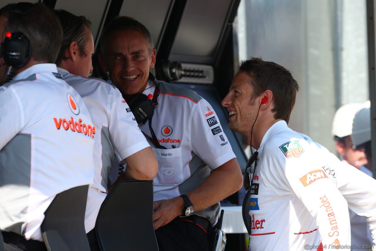 GP UNGHERIA, 26.07.2013- Free practice 1, Jenson Button (GBR) McLaren Mercedes MP4-28