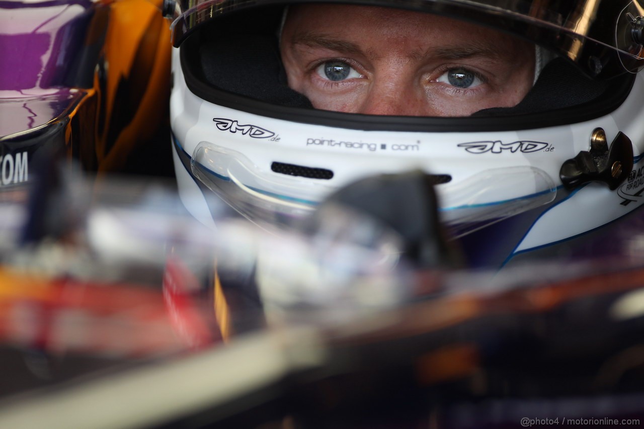 GP UNGHERIA, 26.07.2013- Free practice 1, Sebastian Vettel (GER) Red Bull Racing RB9