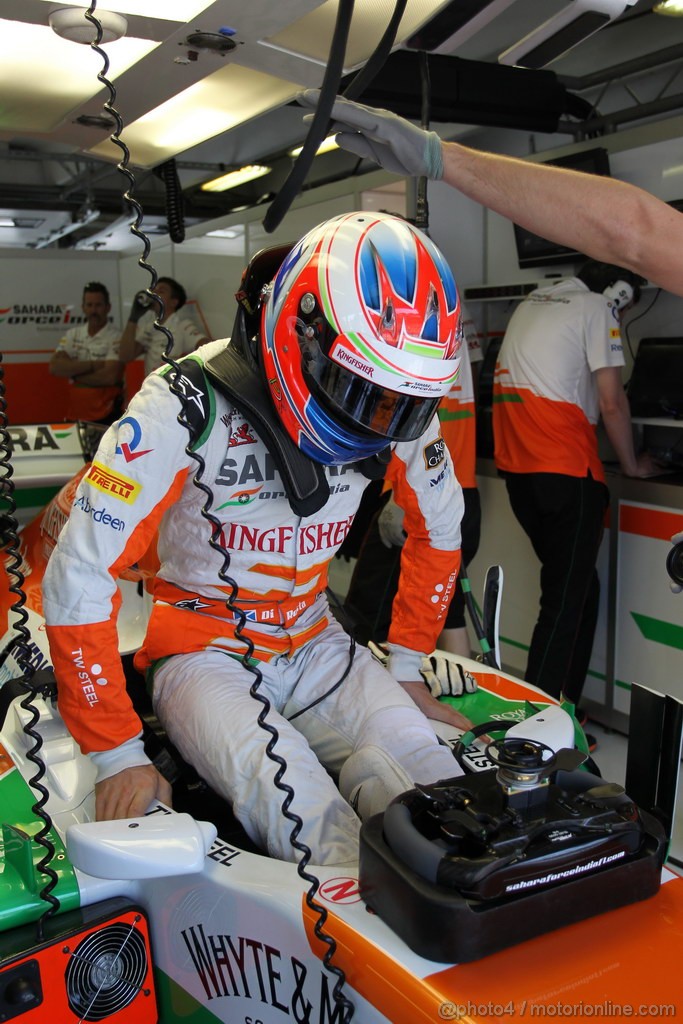 GP UNGHERIA, 26.07.2013- Free practice 1, Paul di Resta (GBR) Sahara Force India F1 Team VJM06