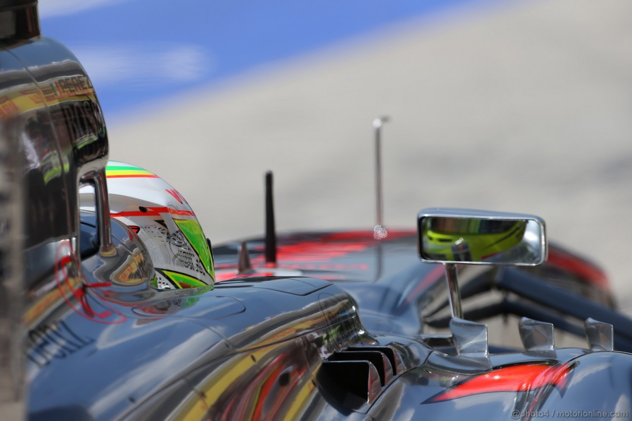 GP UNGHERIA, 26.07.2013-  Free practice 2, Sergio Perez (MEX) McLaren MP4-28