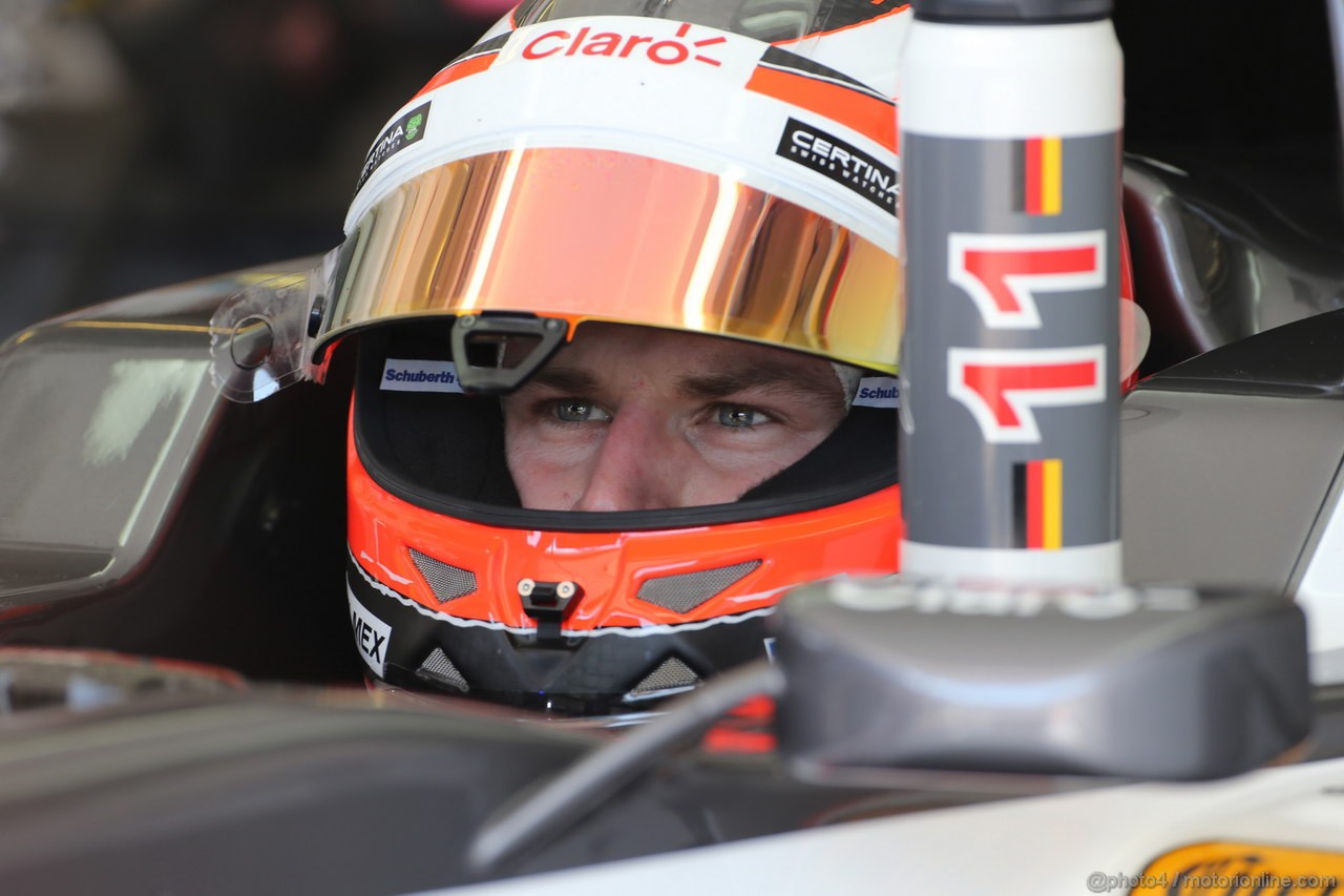 GP UNGHERIA, 26.07.2013-  Free practice 2, Nico Hulkenberg (GER) Sauber F1 Team C32