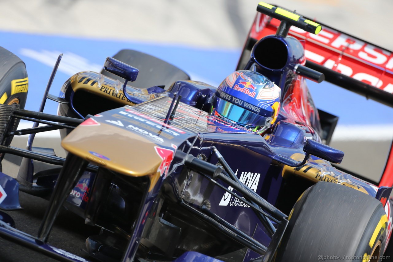 GP UNGHERIA, 26.07.2013-  Free practice 2, Daniel Ricciardo (AUS) Scuderia Toro Rosso STR8