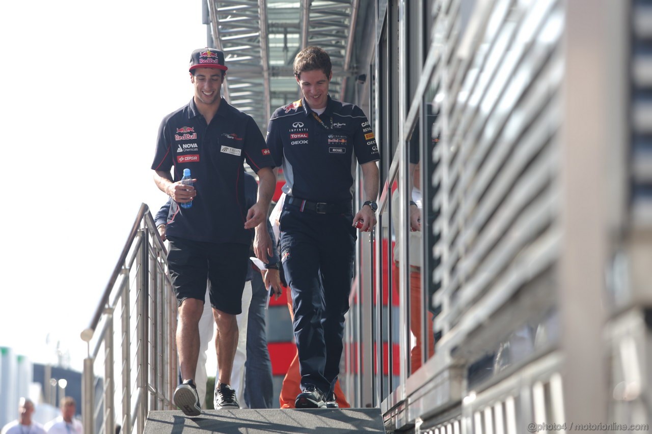 GP UNGHERIA, 26.07.2013- Free practice 2, Daniel Ricciardo (AUS) Scuderia Toro Rosso STR8