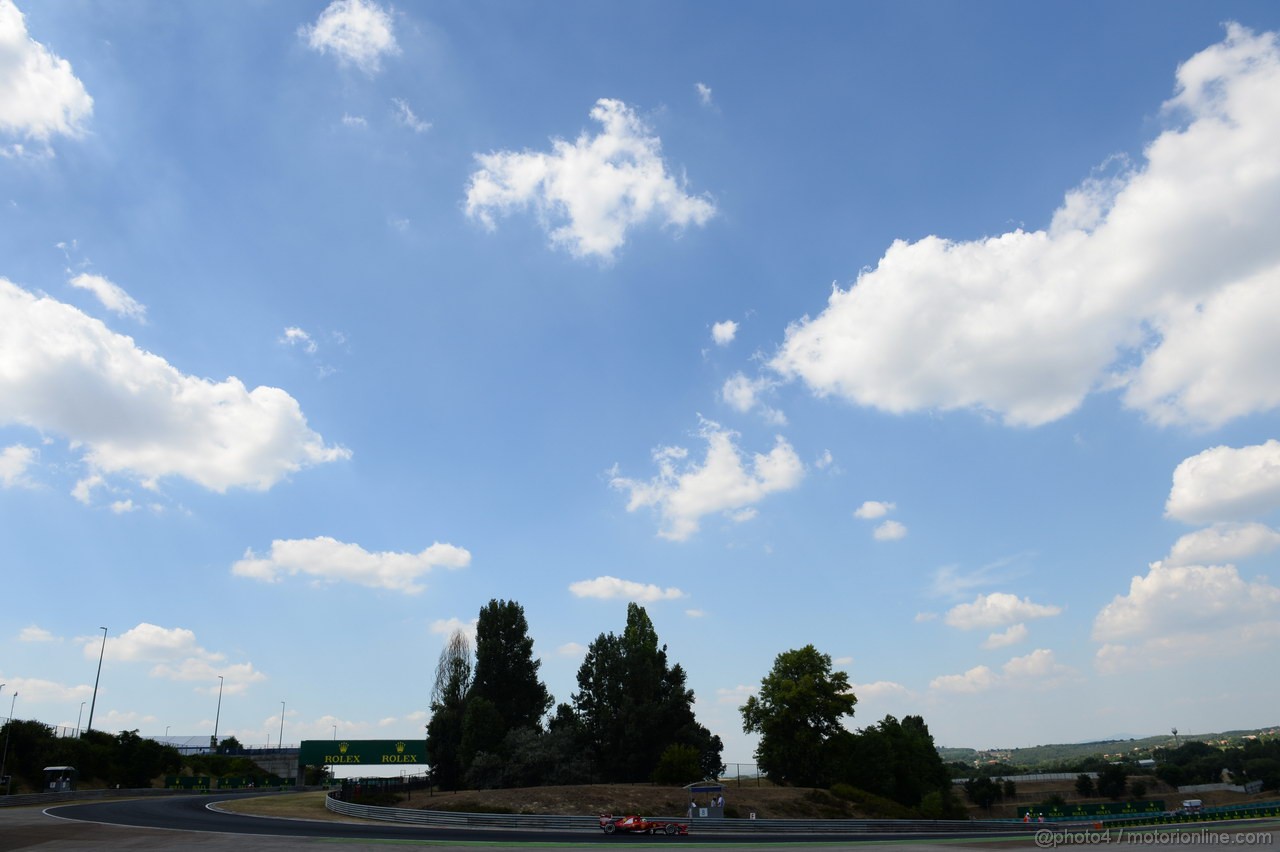 GP UNGHERIA, 26.07.2013- Free practice 2, Felipe Massa (BRA) Ferrari F138