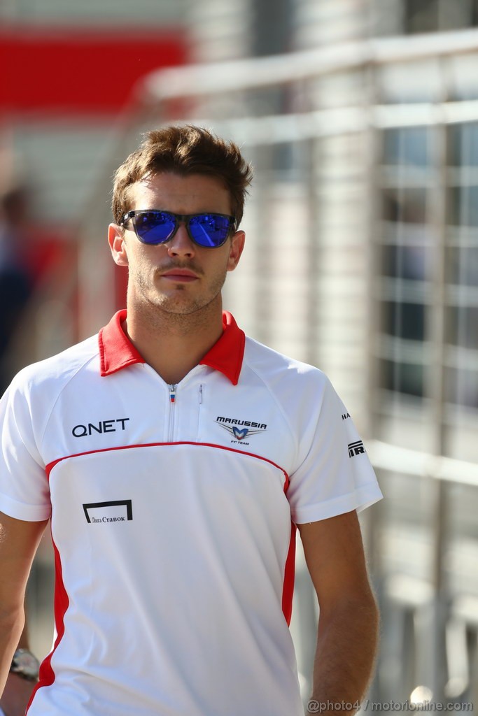 GP UNGHERIA, 26.07.2013- Free practice 2, Jules Bianchi (FRA) Marussia F1 Team MR02