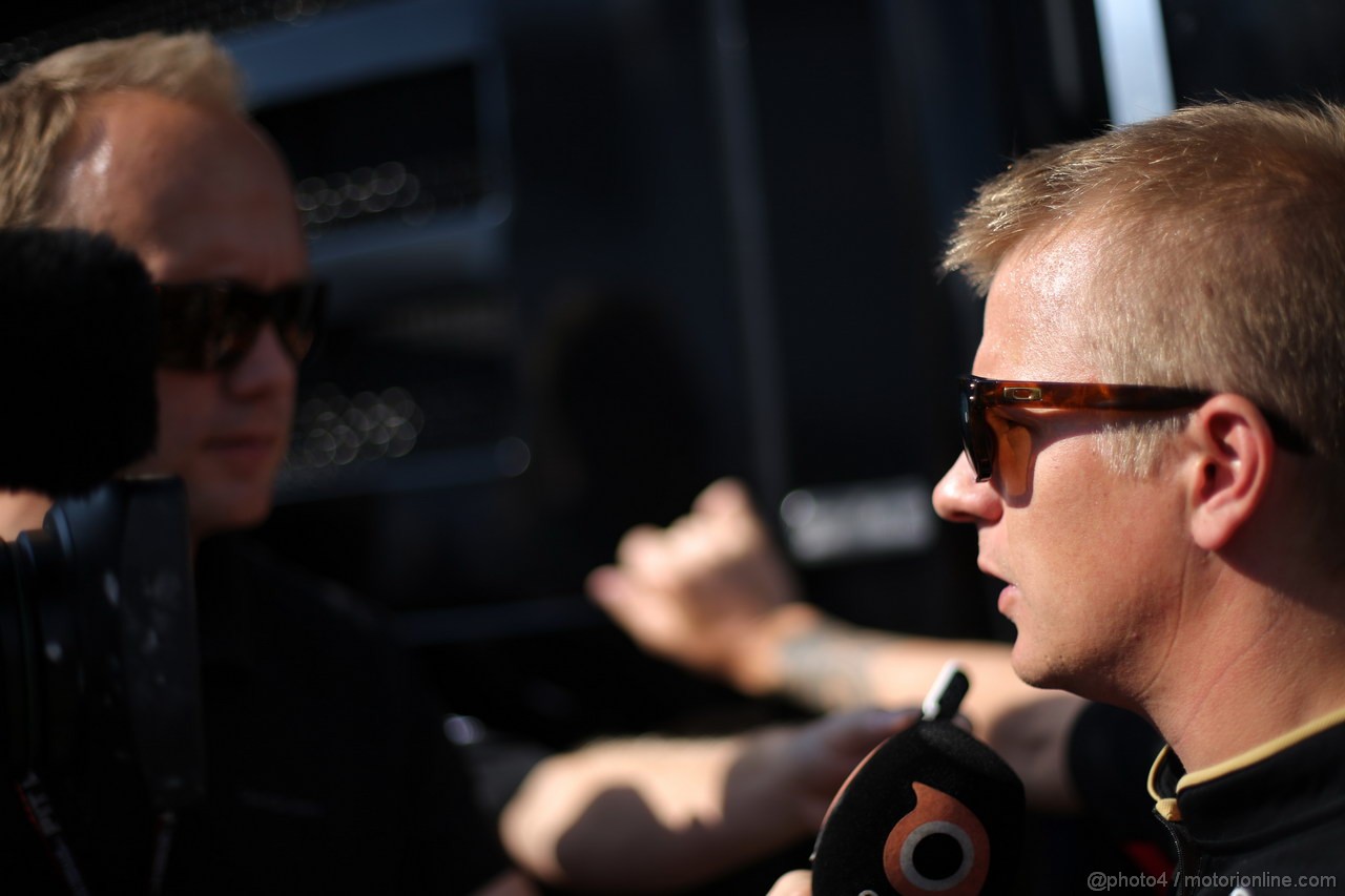 GP UNGHERIA, 26.07.2013- Free practice 2, Kimi Raikkonen (FIN) Lotus F1 Team E21