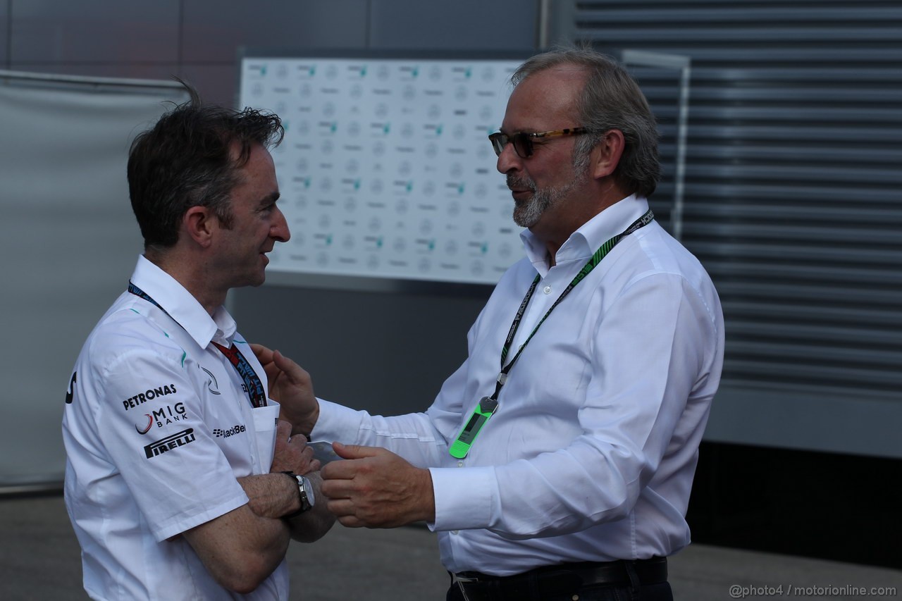 GP UNGHERIA, 26.07.2013- Paddy Lowe (GBR) Mercedes AMG F1 Executive Director 