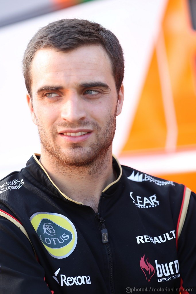 GP UNGHERIA, 26.07.2013- Jerome d'Ambrosio (BEL) Lotus F1 Team Third Driver 